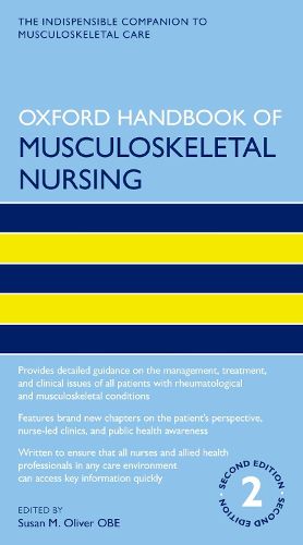 Cover image for Oxford Handbook of Musculoskeletal Nursing