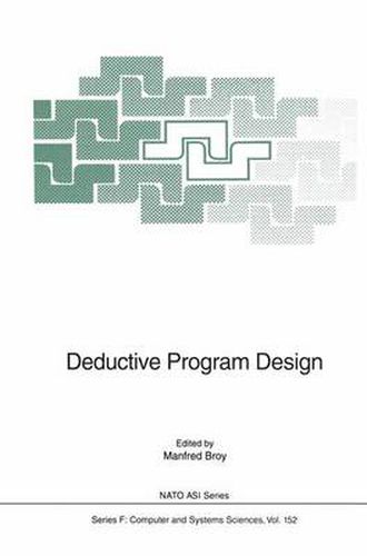 Cover image for Deductive Program Design