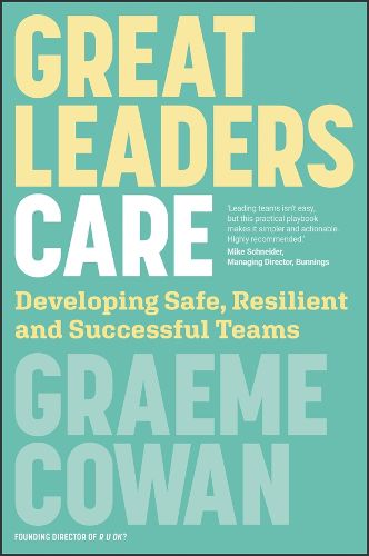 Cover image for Great Leaders Care