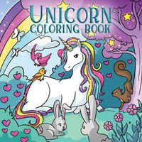 Cover image for Unicorn Coloring Book: For Kids Ages 4-8