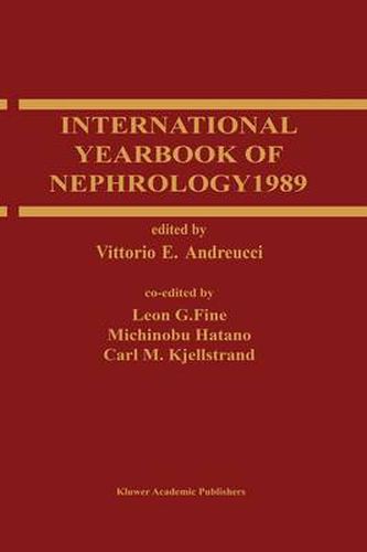 Cover image for International Yearbook of Nephrology 1989