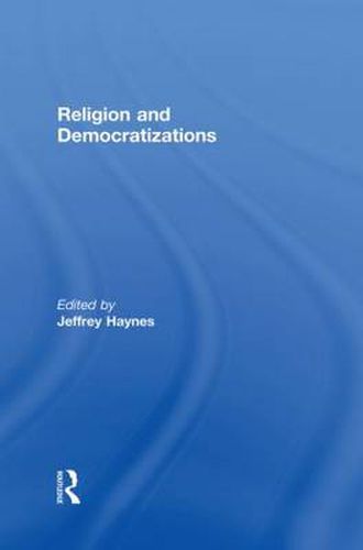 Cover image for Religion and Democratizations