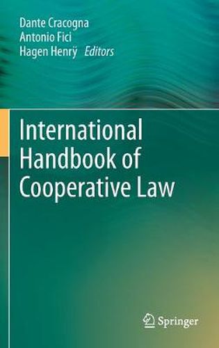 Cover image for International Handbook of Cooperative Law