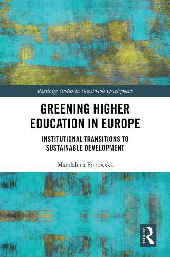 Cover image for Greening Higher Education in Europe