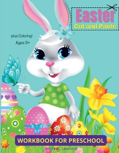 Cover image for Easter Cut and Paste Workbook for Preschool Kindergarten