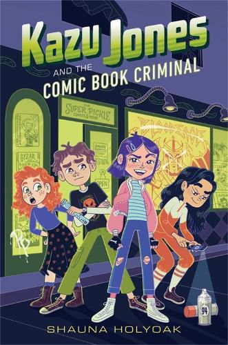 Cover image for Kazu Jones and the Comic Book Criminal