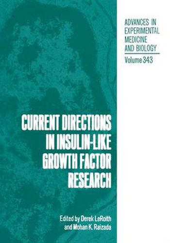 Cover image for Current Directions in Insulin-Like Growth Factor Research