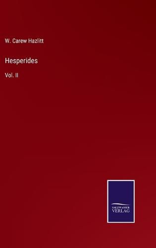Cover image for Hesperides: Vol. II