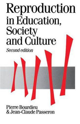 Cover image for Reproduction in Education, Society and Culture