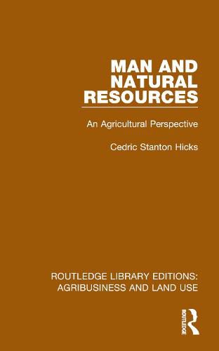 Cover image for Man and Natural Resources