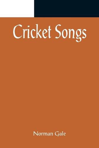 Cover image for Cricket Songs