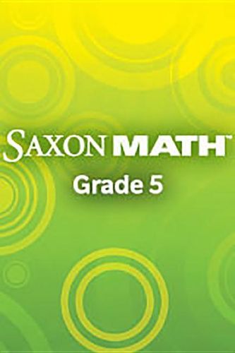 Cover image for Saxon Math Intermediate 5, Volumes 1 & 2