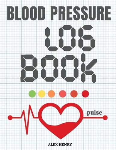 Cover image for Blood pressure logbook