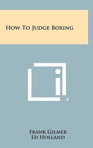 Cover image for How to Judge Boxing