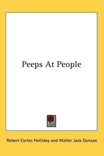 Cover image for Peeps At People