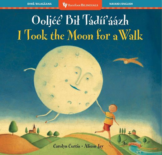 Cover image for I Took the Moon for a Walk (Bilingual Navajo & English)