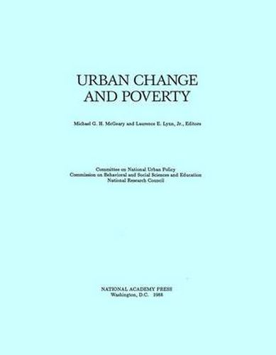 Urban Change and Poverty