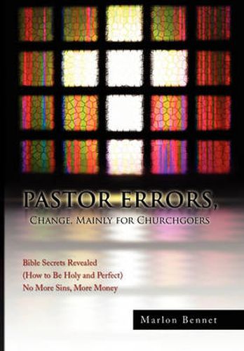 Cover image for PASTOR ERRORS, Change, Mainly for Churchgoers