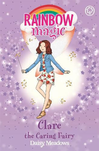 Cover image for Rainbow Magic: Clare the Caring Fairy: The Friendship Fairies Book 4