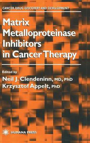 Cover image for Matrix Metalloproteinase Inhibitors in Cancer Therapy