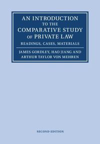 Cover image for An Introduction to the Comparative Study of Private Law: Readings, Cases, Materials