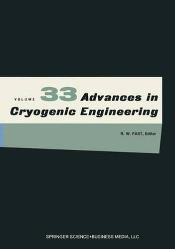 Cover image for Advances in Cryogenic Engineering