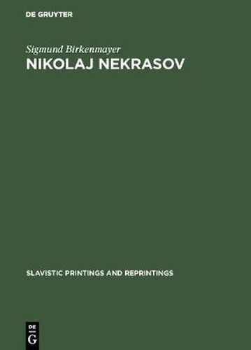 Nikolaj Nekrasov: His life and poetic art