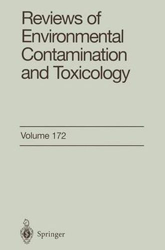 Cover image for Reviews of Environmental Contamination and Toxicology: Continuation of Residue Reviews