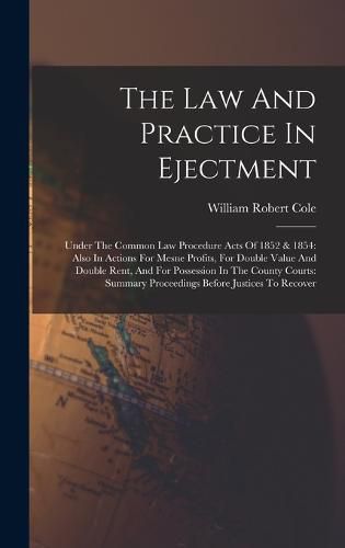 The Law And Practice In Ejectment