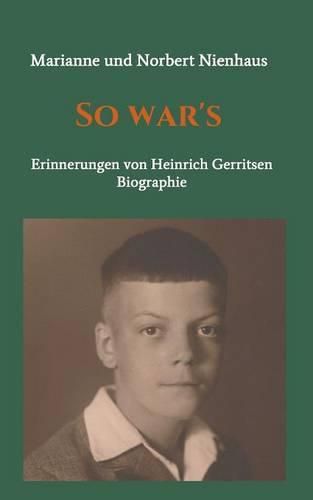 Cover image for So war's