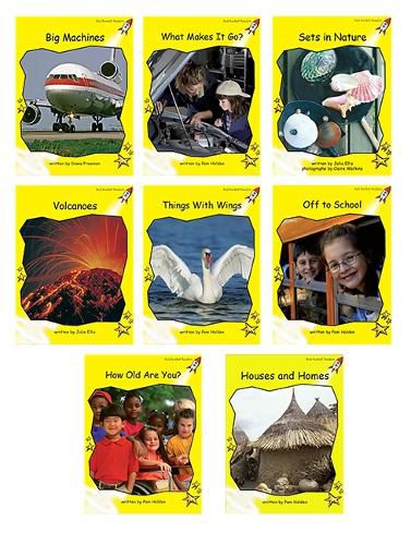 Cover image for Red Rocket Readers: Early Level 2 Non-Fiction Set A Pack (Reading Level 6-8/F&P Level C-F)