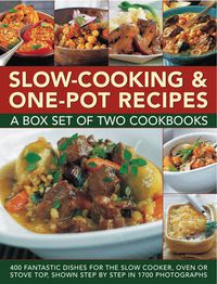 Cover image for Slow-cooking & One-pot Recipes: a Box Set of Two Cookbooks