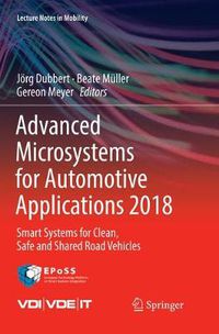 Cover image for Advanced Microsystems for Automotive Applications 2018: Smart Systems for Clean, Safe and Shared Road Vehicles