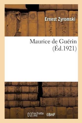 Cover image for Maurice de Guerin