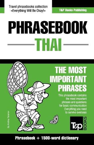 Cover image for English-Thai phrasebook and 1500-word dictionary