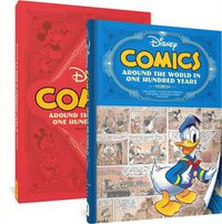 Cover image for Disney Comics: Around the World in One Hundred Years