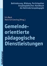 Cover image for Gemeindeorientierte Padagogische Dienstleistungen