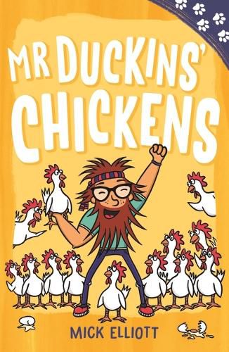 Cover image for Paw Prints: Mr Duckins' Chickens