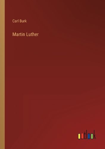Cover image for Martin Luther
