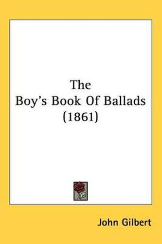 Cover image for The Boy's Book Of Ballads (1861)