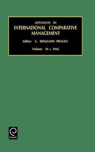 Cover image for Advances in International Comparative Management
