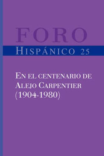 Cover image for En el centenario de Alejo Carpentier (1904-1980)