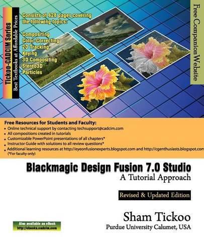 Cover image for Blackmagic Design Fusion 7 Studio: A Tutorial Approach