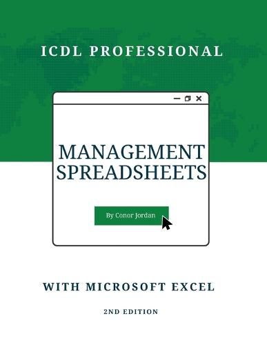 Cover image for Management Spreadsheets with Microsoft Excel: ICDL Professional