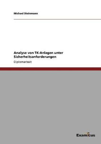 Cover image for Analyse von TK-Anlagen unter Sicherheitsanforderungen