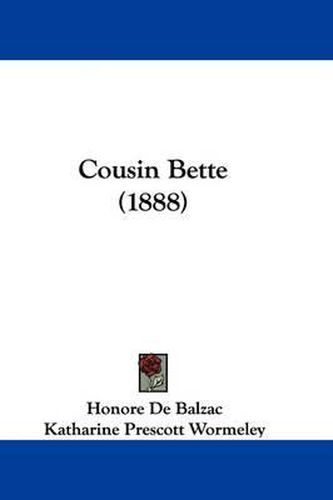 Cover image for Cousin Bette (1888)