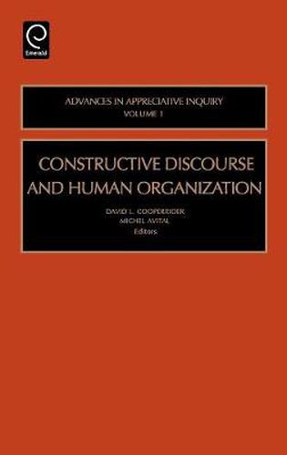 Cover image for Constructive Discourse and Human Organization