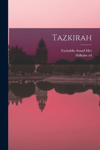 Cover image for Tazkirah