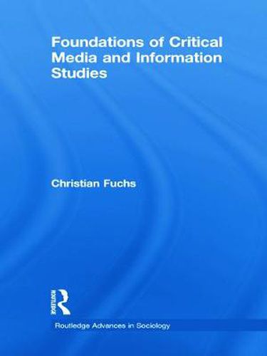 Foundations of Critical Media and Information Studies