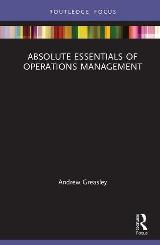 Cover image for Absolute Essentials of Operations Management
